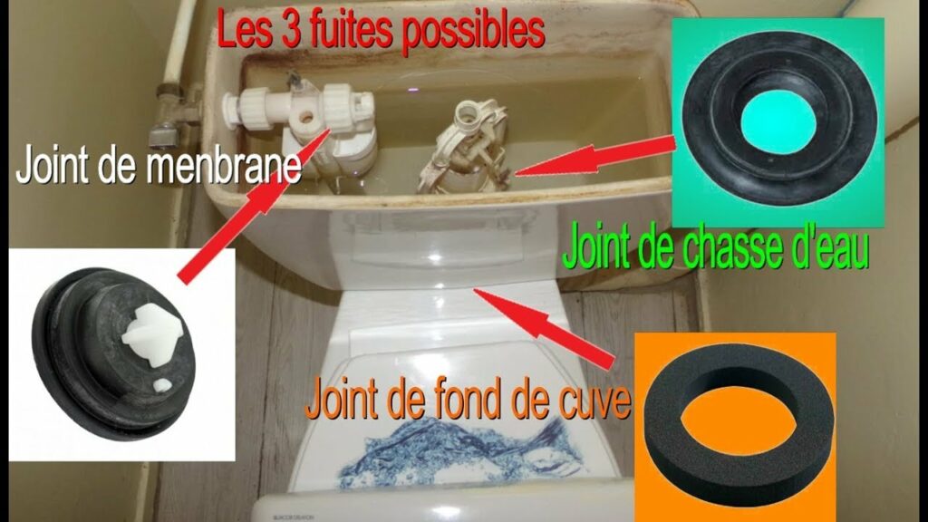 Fuite Vis Fixation Réservoir Wc